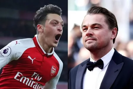 Mesut O‘zil Leo Di Kaprio bilan aktyorning “Arsenal”dagi jib-jibidan so‘ng hazil qildi: Nega u bilishi kerak?